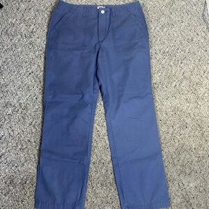 Levi’s Blue 100% Cotton Straight Leg Pants Sz 30 (10) NWOT